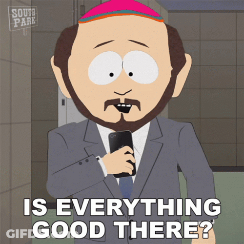 South Park Reporting Gerald Broflovski Everything Is Fine GIF