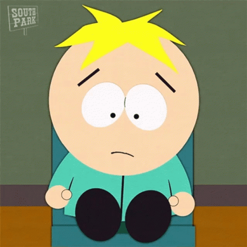 South Park Sad Butters Stotch GIF