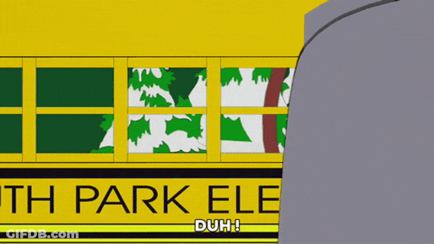 South Park School Short Bus GIF
