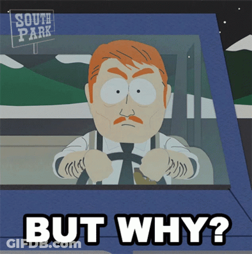 South Park Sergeant Harrison Yates But Why GIF