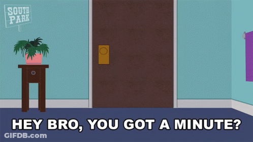 South Park Sign Above Doorway GIF
