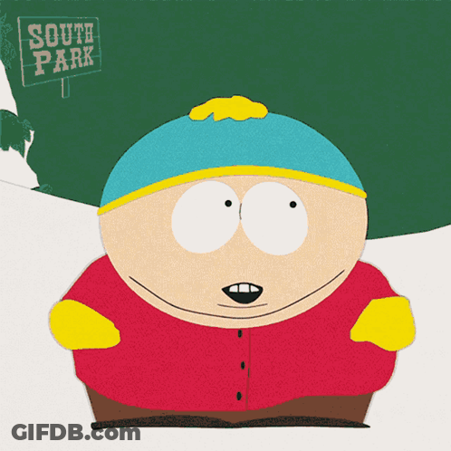 South Park Sign Cartoon Character GIF