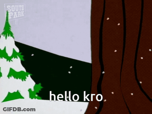 South Park Snow Scene GIF