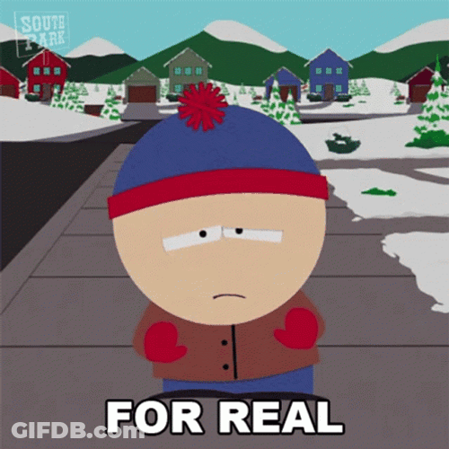 South Park Stan Marsh For Real GIF