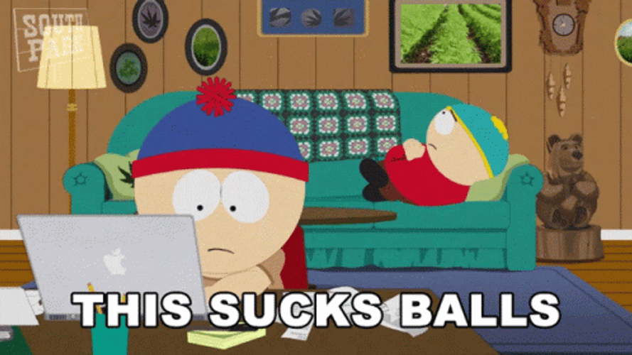 South Park Stan Marsh Stan Marsh This Sucks GIF