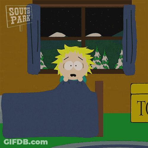 South Park Terrified Tweek Tweak GIF