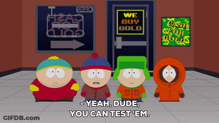 South Park Testing Eric Cartman GIF