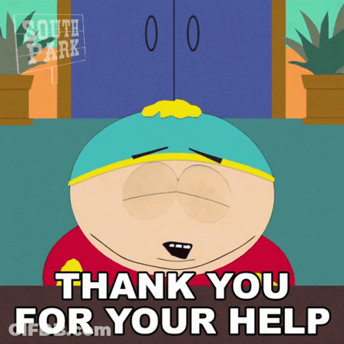 South Park Thank You For Your Time GIF