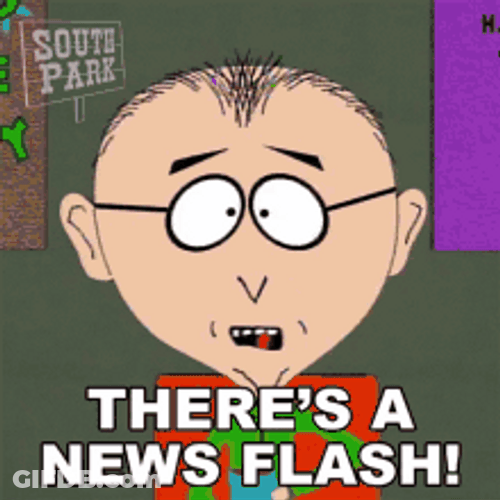 South Park There's A News Flash GIF