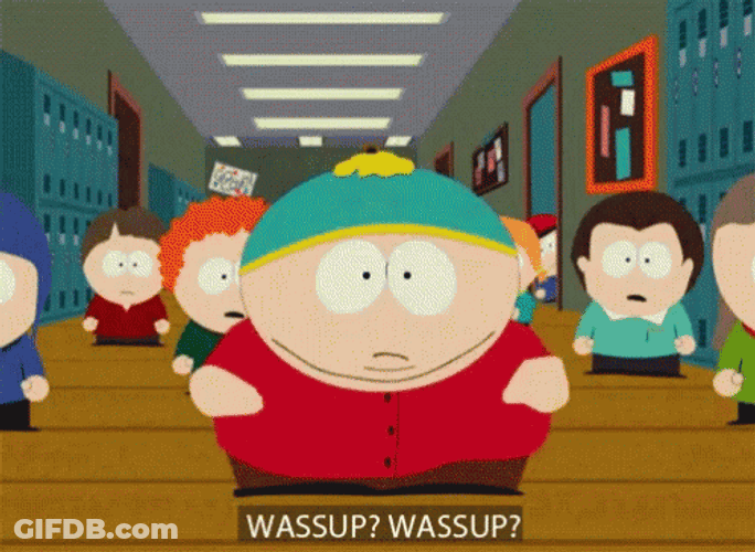 South Park Wazzup GIF