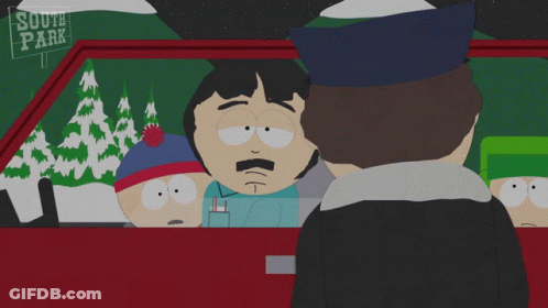 South Park What Seems To Be The Officer Problem GIF