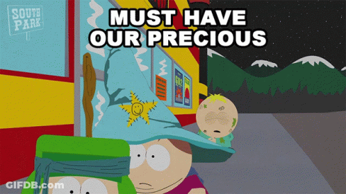 South Park Wizard Hat Man Says Must Have Our Precious GIF