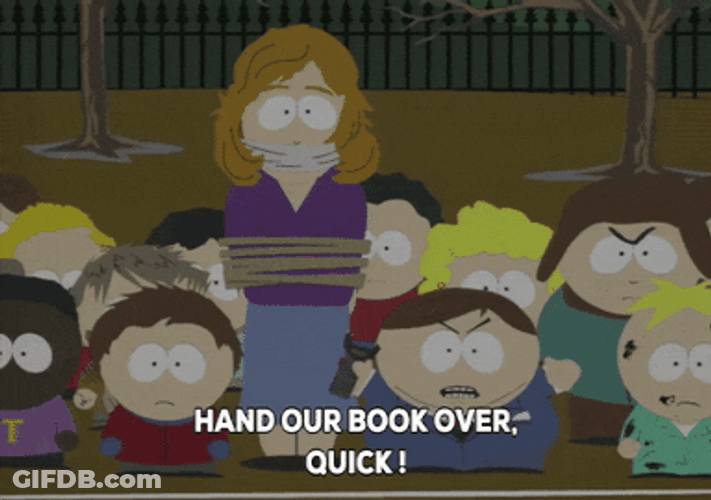 South Park Woman Gagged GIF