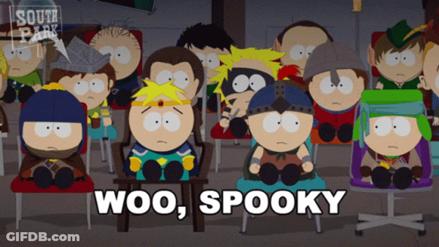 South Park Woo Spooky GIF