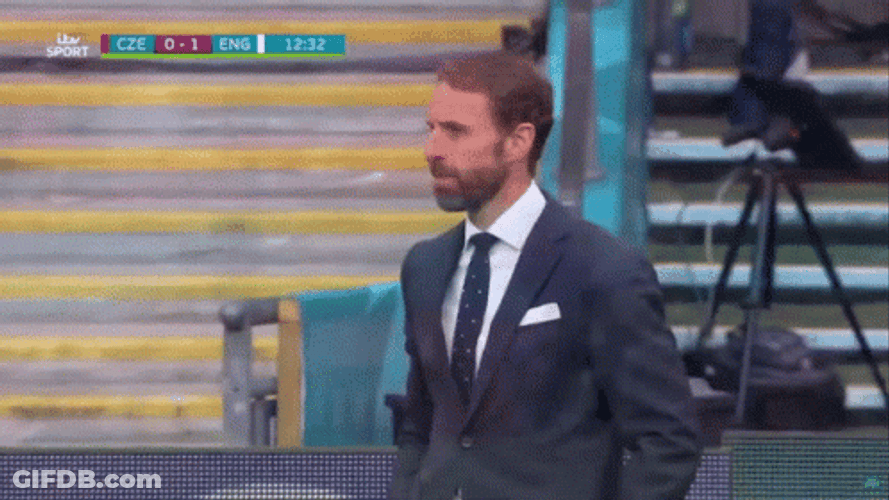 Southgate Gareth Sudden Clap Hands GIF