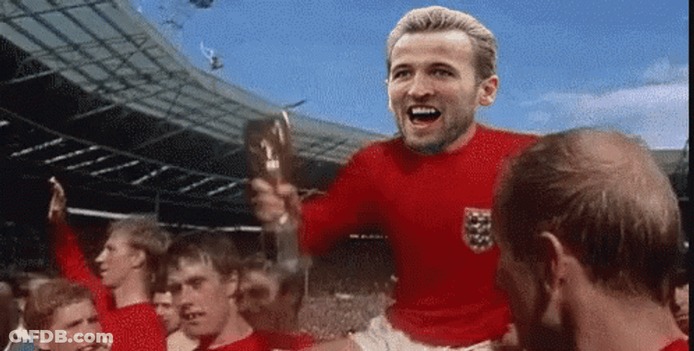 Southgate Tossing With The Victory GIF