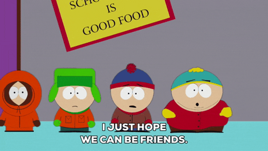 Southpark Kids Cant We All Just Get Along GIF