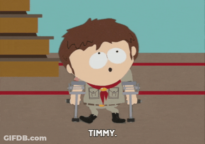 Southpark My Name Is Timmy GIF