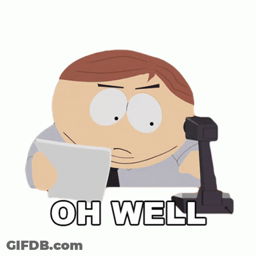 Southpark Oh Well Ok GIF