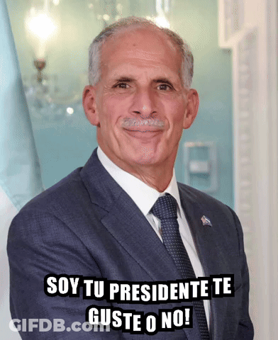 Soy Tu Presidente Te Gusto O No Man In Suit GIF