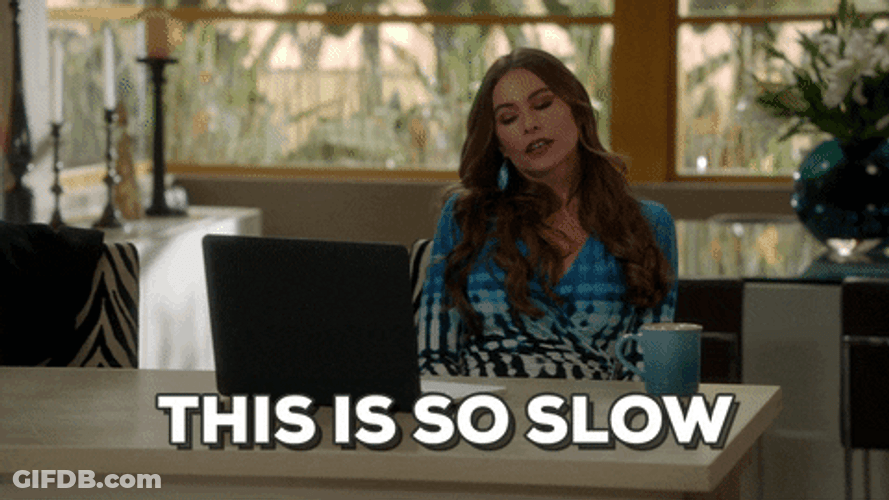 Sp Slow Frustrated Sofia Vergara Modern Family GIF