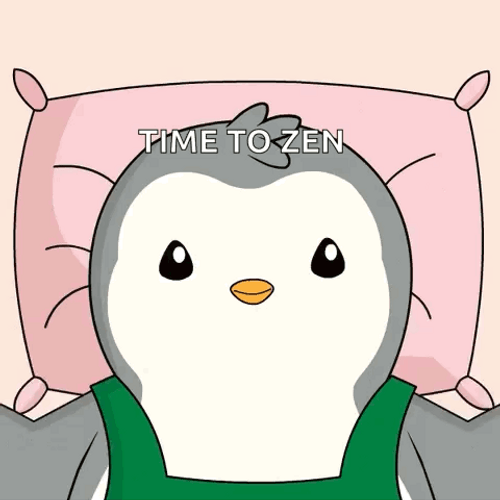 Spa Penguin Time To Zen GIF
