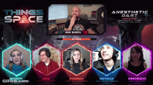 Space Anesthesia Dart Played On Computer Screen GIF