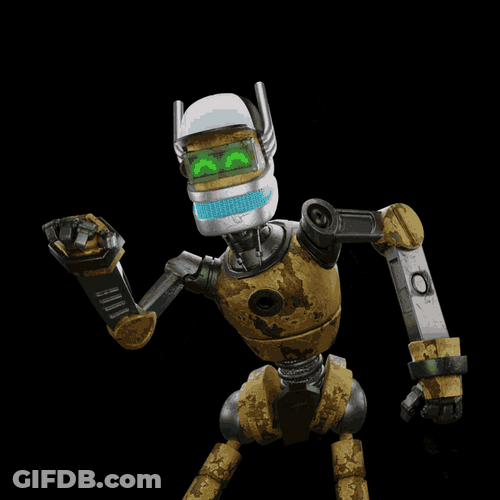 Space Army Robot GIF