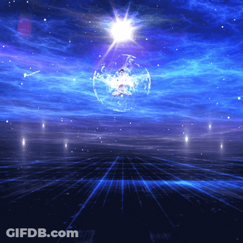 Space Energy Spiritual Bubble GIF