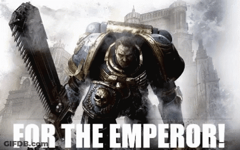 Space Fight For Marine The Emperor GIF