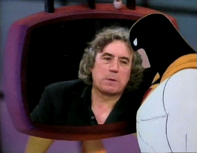 Space Ghost TV Man Lick GIF