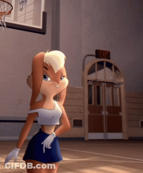 Space Jam 2 Lola Bunny Seductive Walk GIF