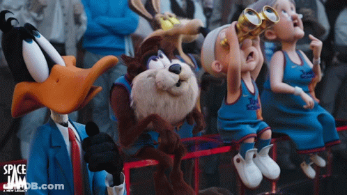 Space Jam A New Legacy Cartoon Characters GIF