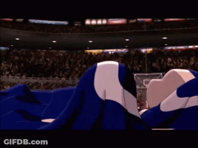 Space Jam Nerdlucks Basketball Jersey GIF