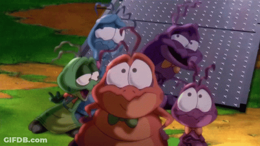 Space Jam Nerdlucks Panic Head Nod GIF