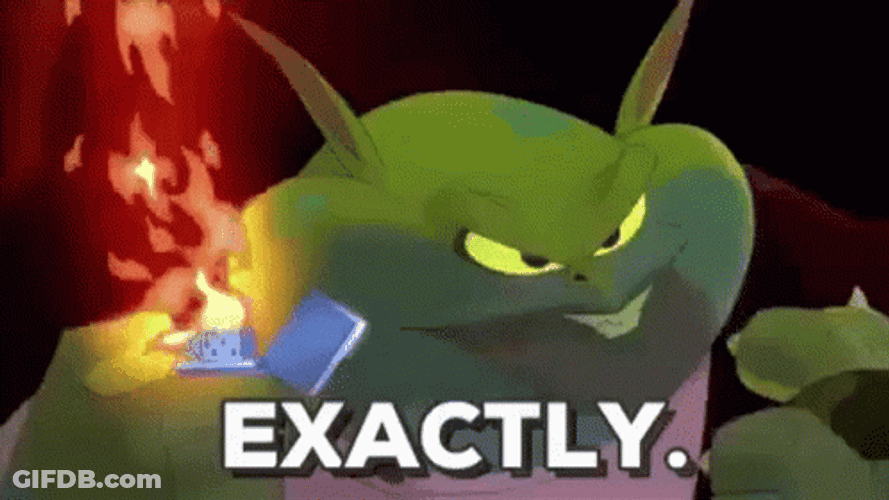 Space Jam Swackhammer Fire Lighter GIF