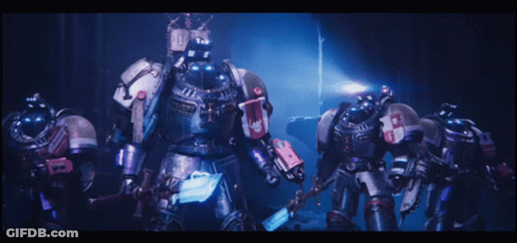 Space Marine Chaos Gate Daemon Hunters GIF