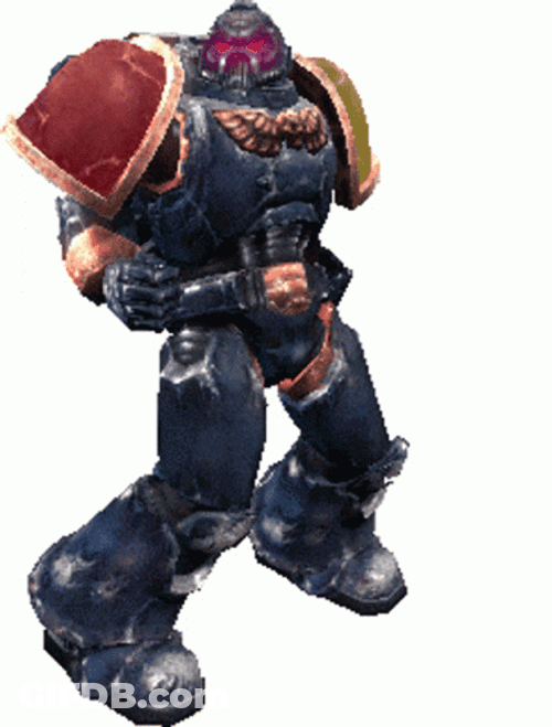 Space Marine Dance Warhammer 40K GIF