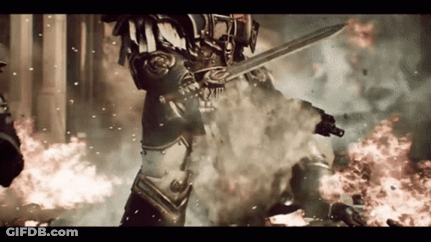 Space Marine Ponderings GIF