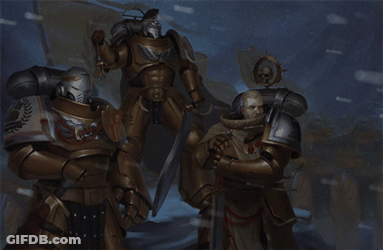 Space Marine Reclaimers Of Dorn GIF