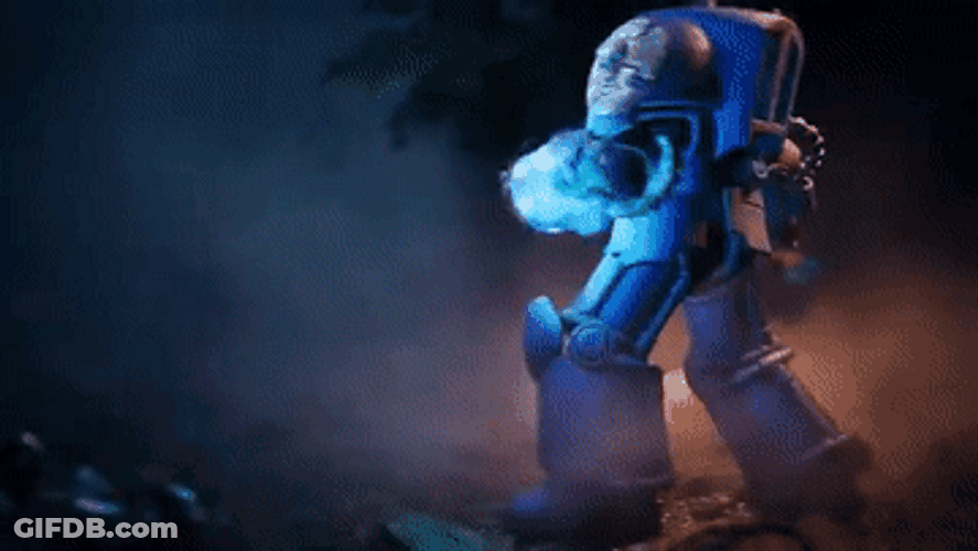 Space Marine Strong Punch GIF