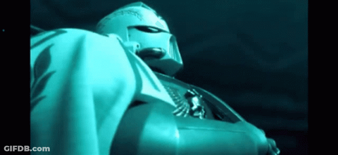 Space Marine Touched By Chaos GIF