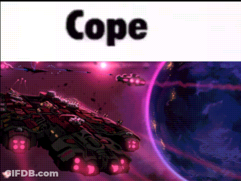 Space Ship Cope GIF