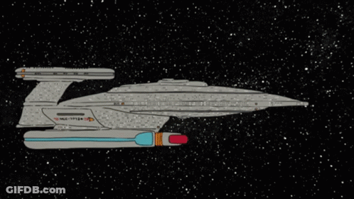 Space Ship NCC-1719 GIF