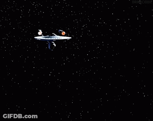 Space Ship NCC-1764 GIF