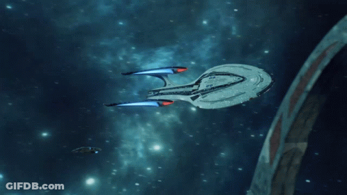 Space Ship With Numbers 00 And 0 GIF