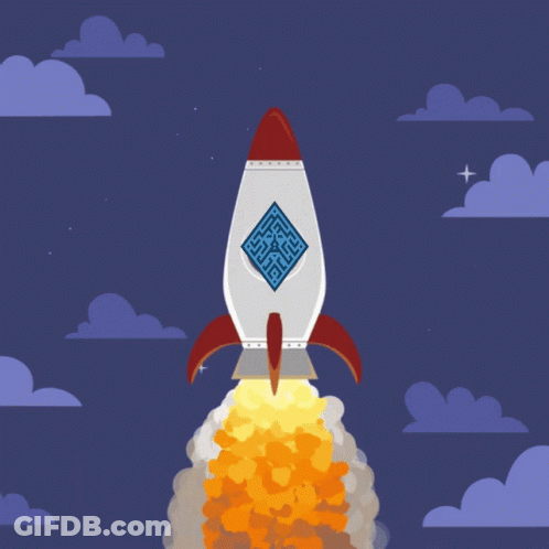 Space Shuttle Flying GIF