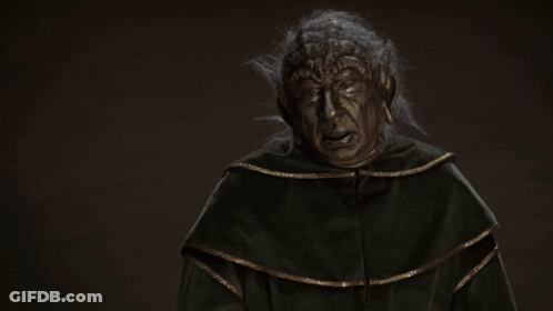 Spaceballs 2 Poster Man In Black Cloak GIF