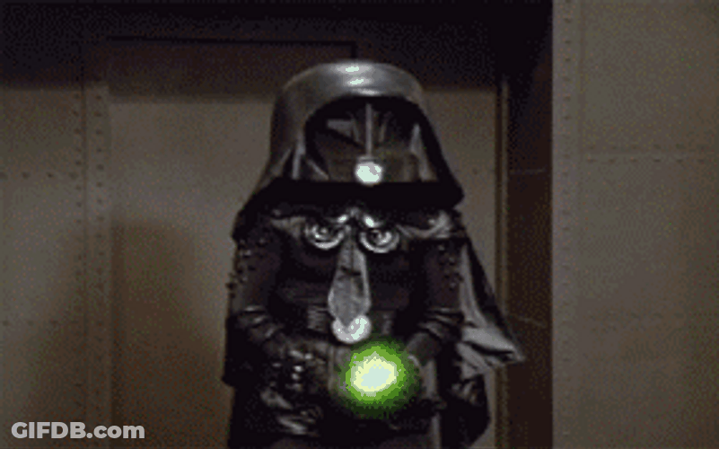Spaceballs Dark Helmet Laser Sword Battle Scene GIF