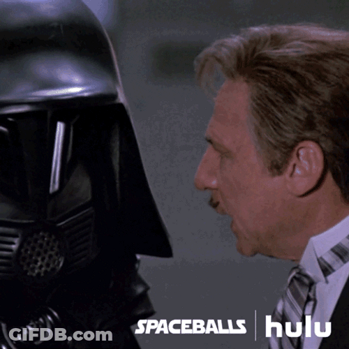 Spaceballs Dark Helmet Skroob Stick Tongue Out GIF